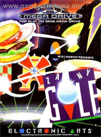 Cover Zany Golf for Genesis - Mega Drive